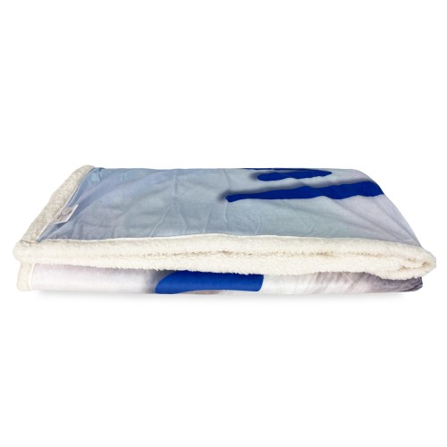 Plaid Couverture polaire Sherpa Fantasy HD Chat Beautiful