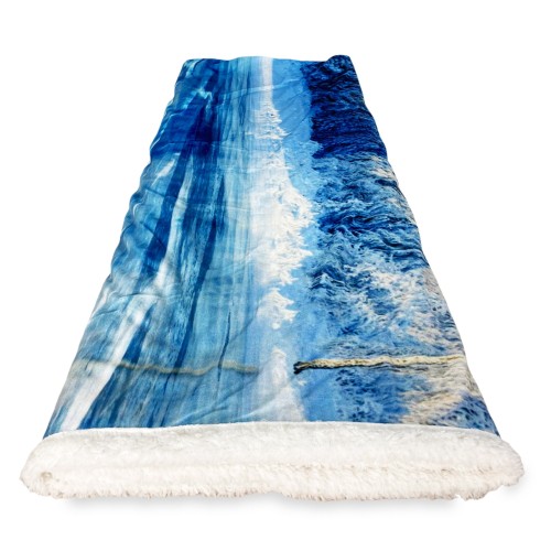 Plaid polaire SHERPA Fantasy HD Ice Lake