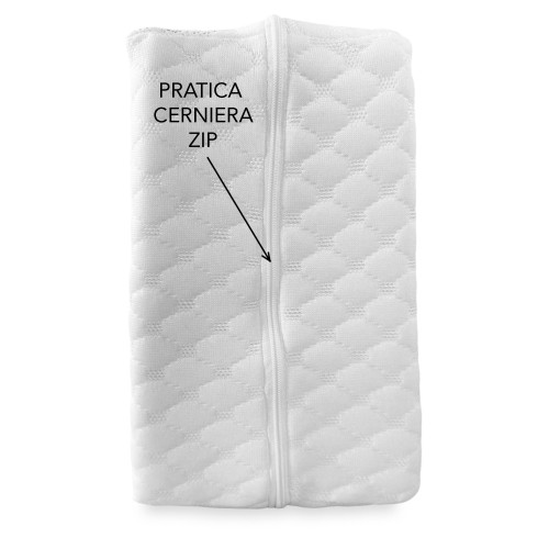 COJÍN © COLUMNA para PIERNAS rodillas en MEMORIA para la columna vertebral y el embarazo Made In Italy