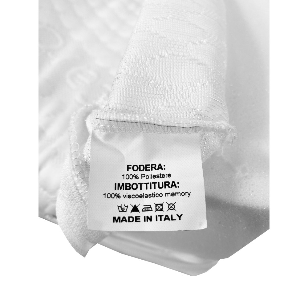 COLUMN CUSHION © for LEGS knees in MEMORY for spine and pregnancy Made In Italy