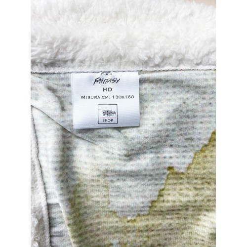 Plaid Plaid Polaire Sherpa Fantasy HD Peint Femme Isabel Or