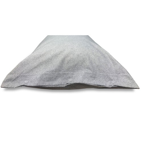 BETTWÄSCHE SET NEW BOY grau REINE BAUMWOLLE