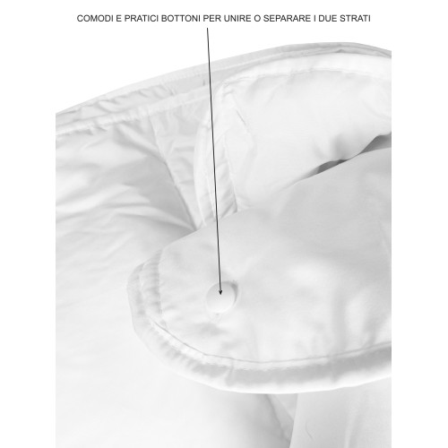 GRAN PARADISO MIKROFASER-DAUNENJACKE 4 SEASONS made in Italy