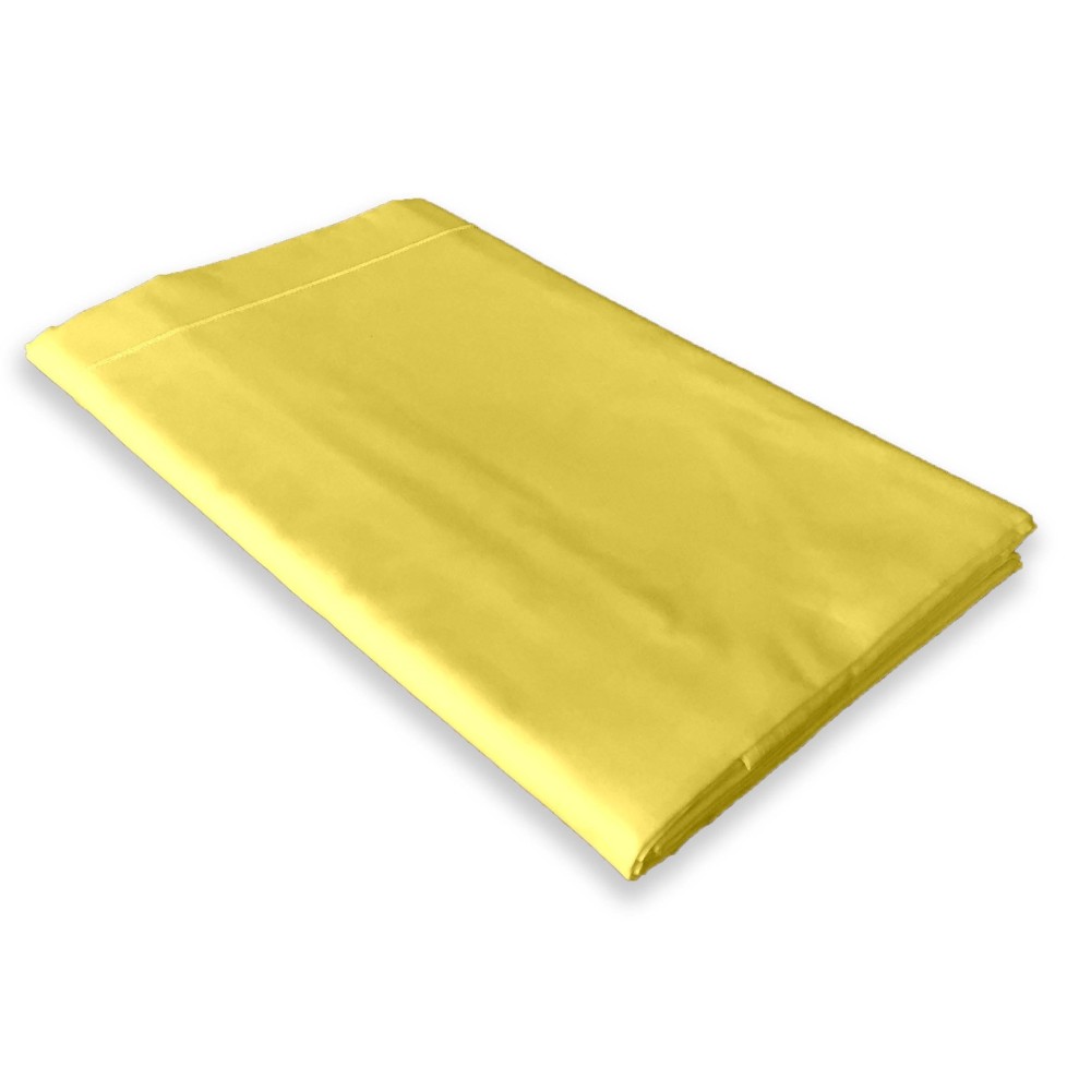 TOP SHEET CORDONETTO STRONG yellow made in Italy