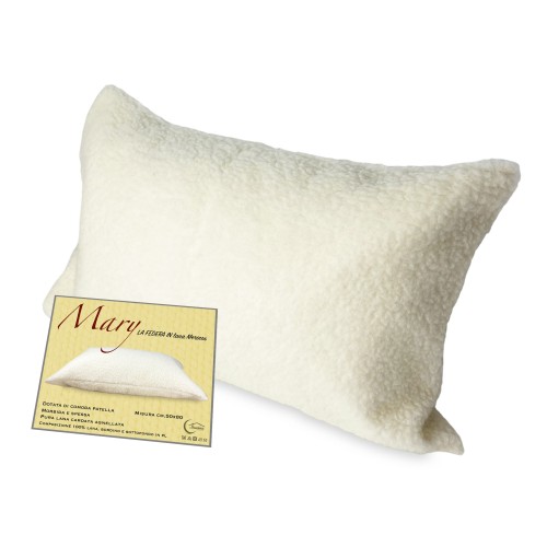 MARY MERINO WOOL KISSENBEZUG Hergestellt in Italien