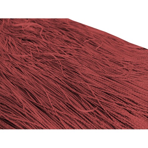 Vivienne WIRE CURTAIN for door CM. 150X300 solid color BORDEAUX