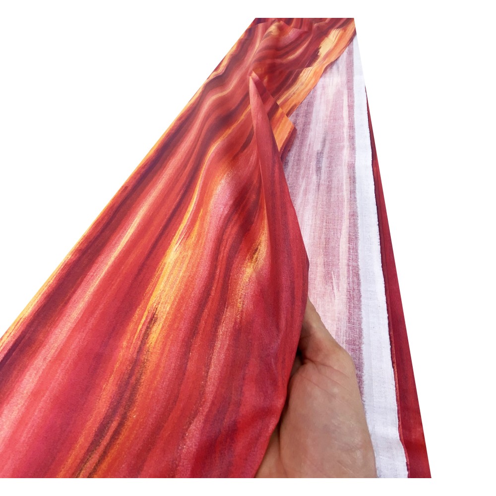 COUVERTURE DE SERVIETTE DE MEUBLES tous LES COUVRE-LITS GRAND FOULARD COVERDIVANO TISSU RIO ORANGE