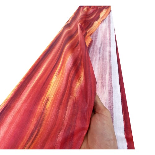 FURNISHING COVER GRAN SCARF bedspread SOFA COVER fabric RIO ORANGE