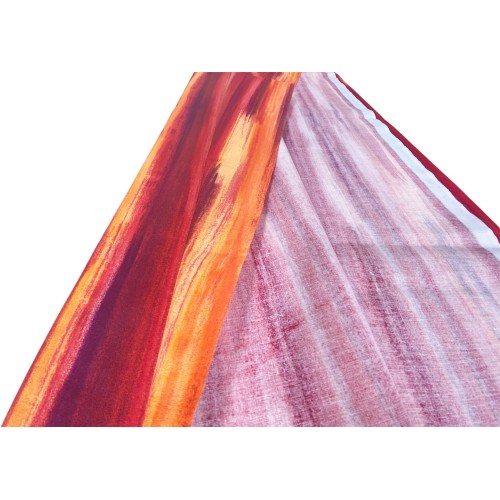 FUNDA DE DECORACIÓN GRAN BUFANDA colcha FUNDA DE SOFÁ tela RIO ORANGE