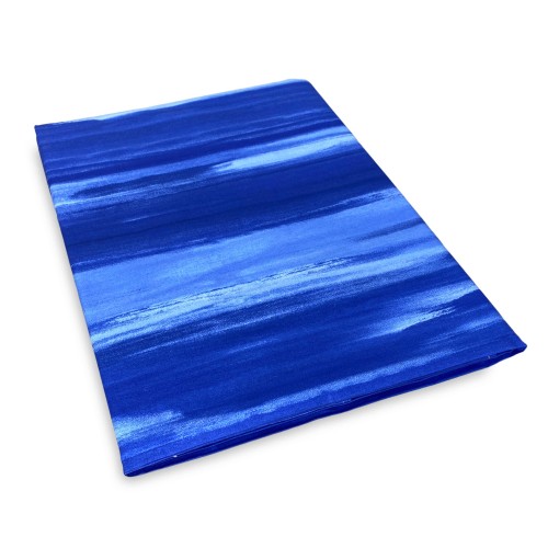 TELO ARREDO COPRITUTTO GRAN FOULARD COPRILETTO COPRIDIVANO  TESSUTO RIO BLU