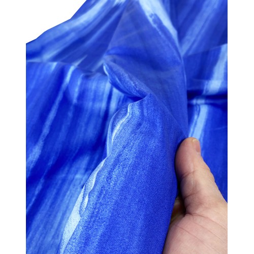 TOWEL FURNISHING COVER GRAN SCARF BEDSPREAD SOFA COVER FABRIC RIO BLUE