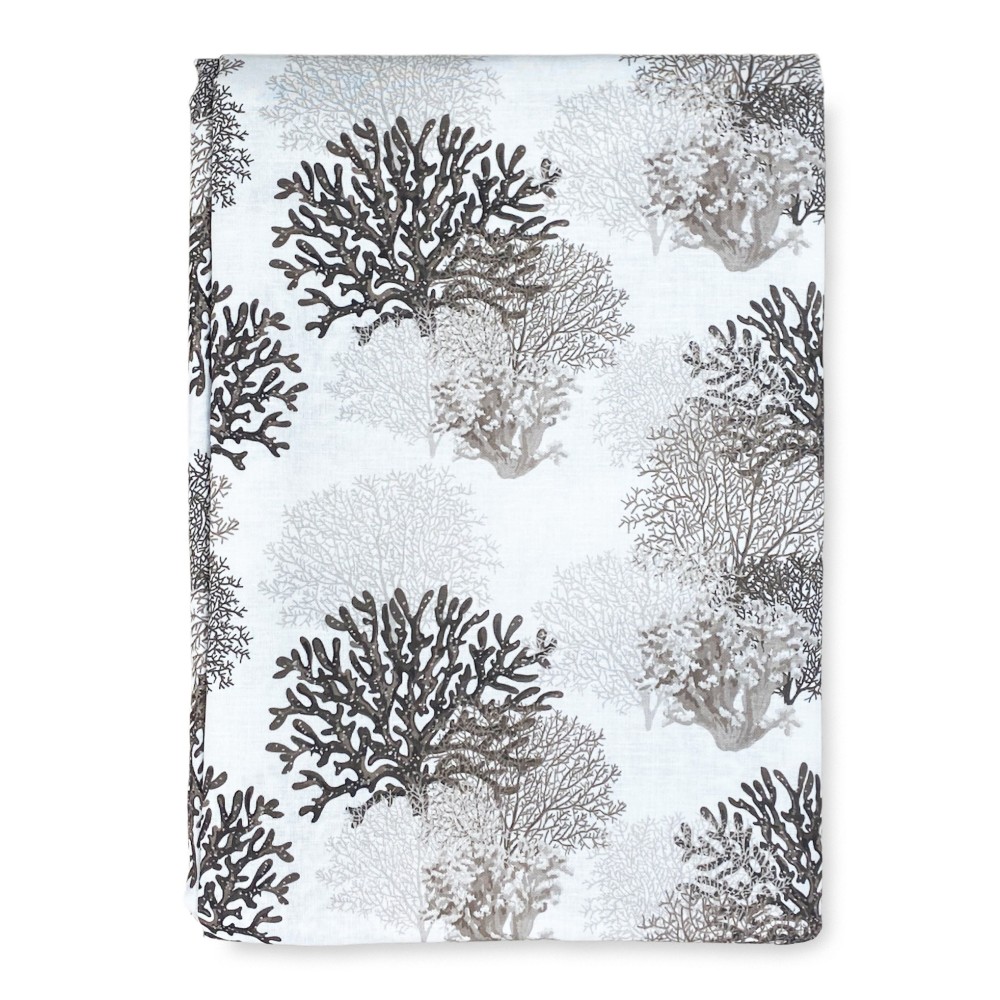 RIDEAU CORAIL beige cm.160x300 emballé MADE in ITALY lin mélange