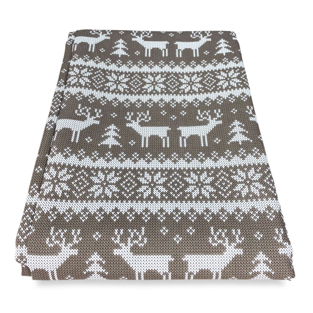 BEIGE TYROLEAN CURTAIN MESH cm.160X300 made MADE in ITALY Leinenmischung