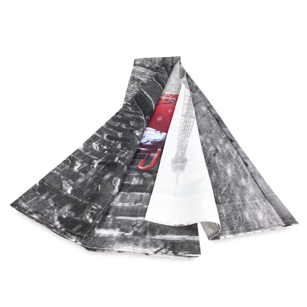 PARIS TENT WITH UMBRELLA cm.160X240 made MADE in ITALY linen blend