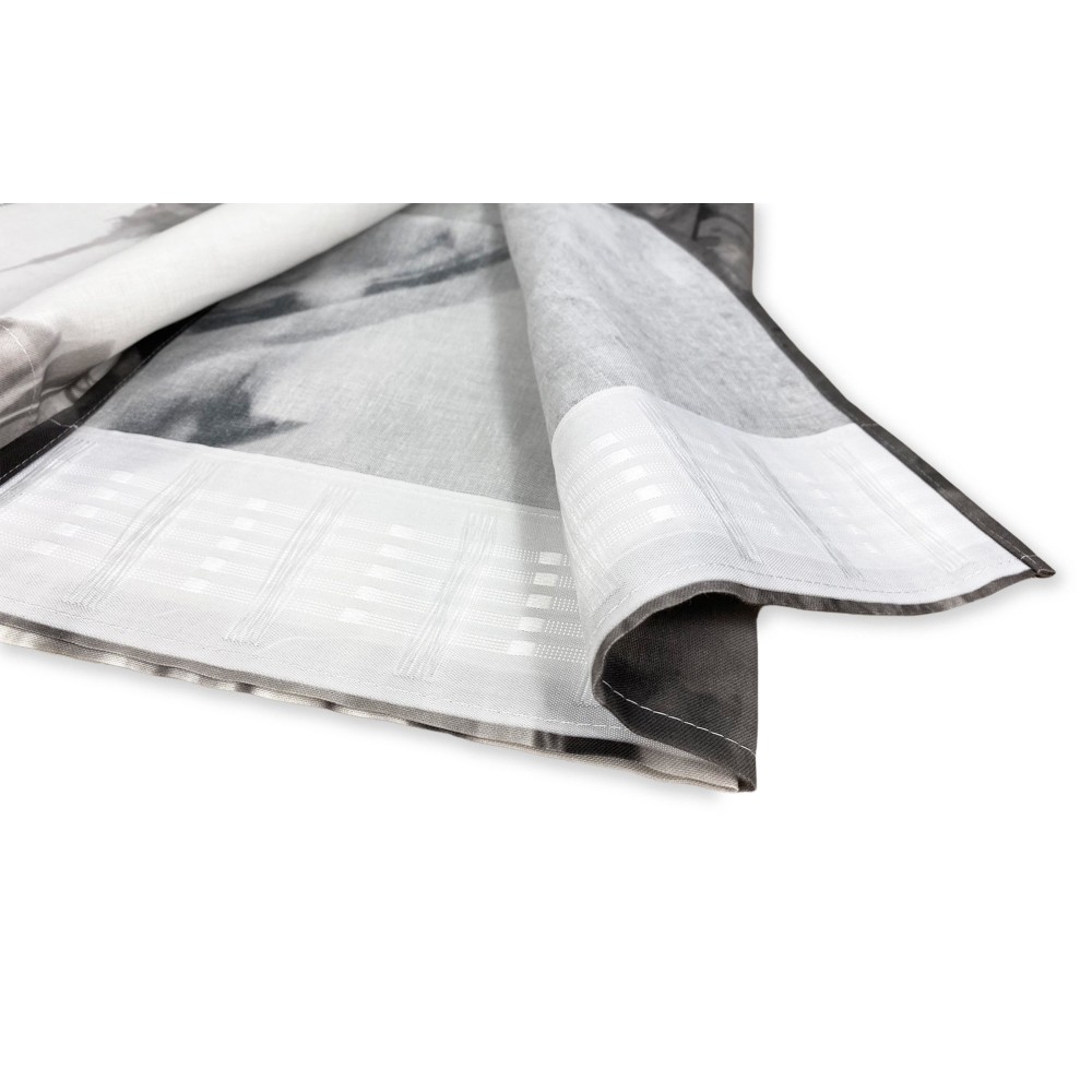 TIENDA PARÍS CON PARAGUAS cm.160X240 hecho MADE en mezcla de lino ITALIA