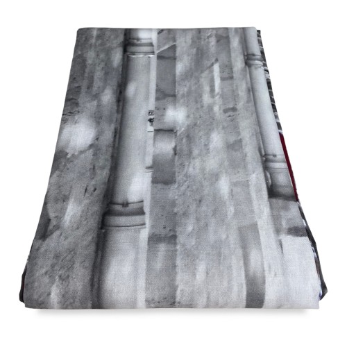 TIENDA PARÍS CON PARAGUAS cm.160X240 hecho MADE en mezcla de lino ITALIA