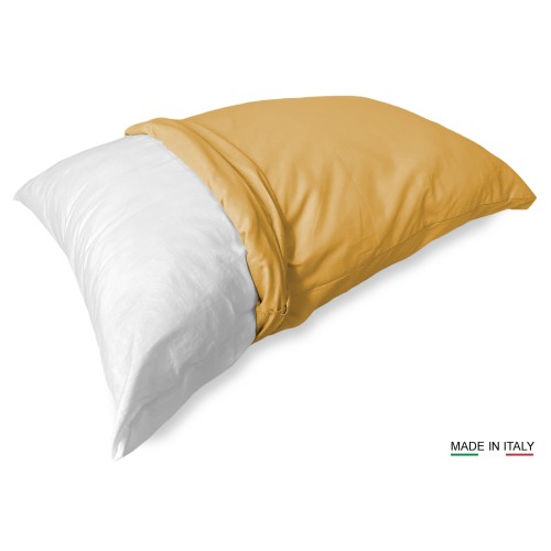 PAR de fundas de almohada para funda de almohada OCRA de color sólido STRONG cm. 52X82