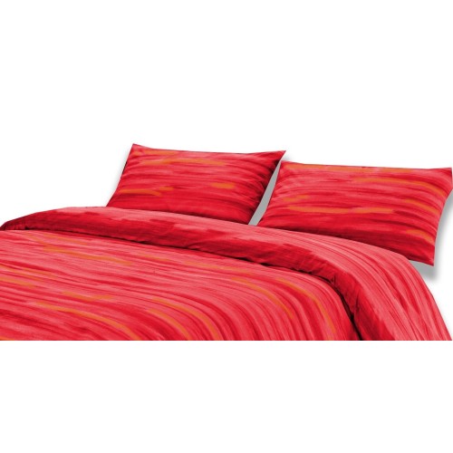 MODERN RIO ARANCIO Bettbezug aus reiner Baumwolle