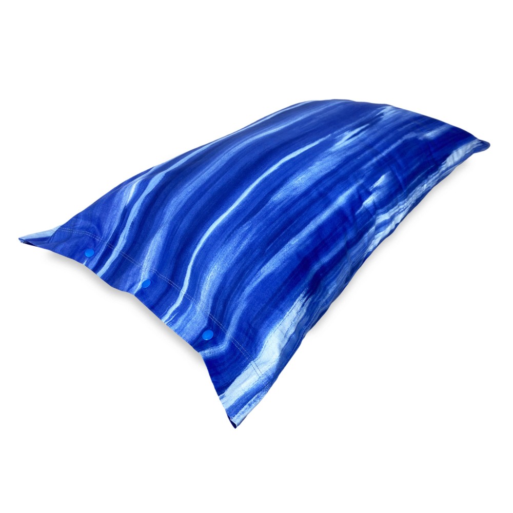 PLEINE DE LIT, DRAPS DE LIT-DRAP DE OMBRAGÉE MODERNE DE RIO BLEU