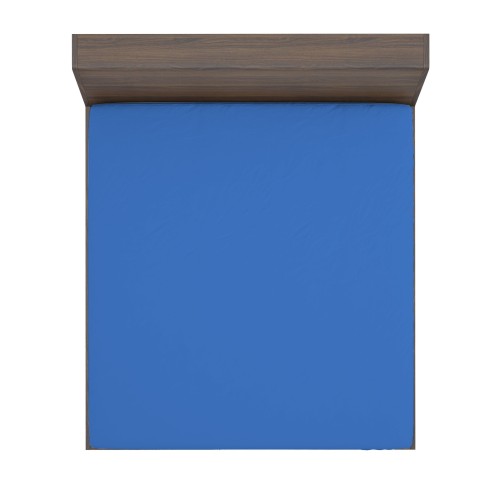 SHEET with CORNERS STRONG solid color BLUETTE made in Italy
