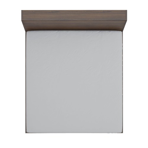 DRAP HOUSSE AVEC COINS JOLI GRIS