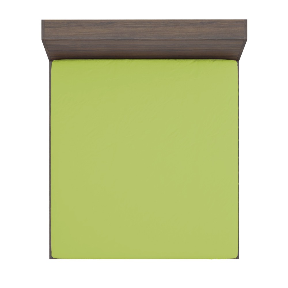 SÁBANA BAJERA FUERTE color liso ACID GREEN hecho en Italia