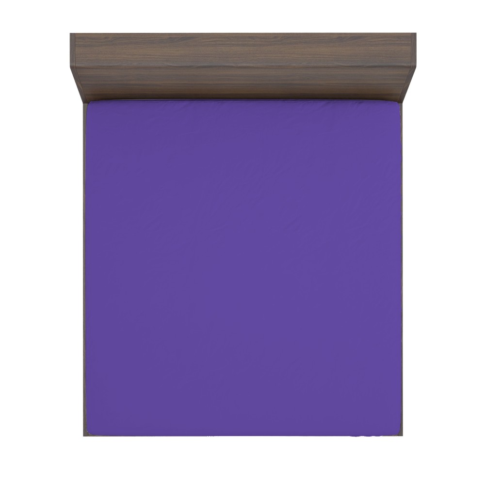 DRAP HOUSSE AVEC COINS JOLI VIOLET