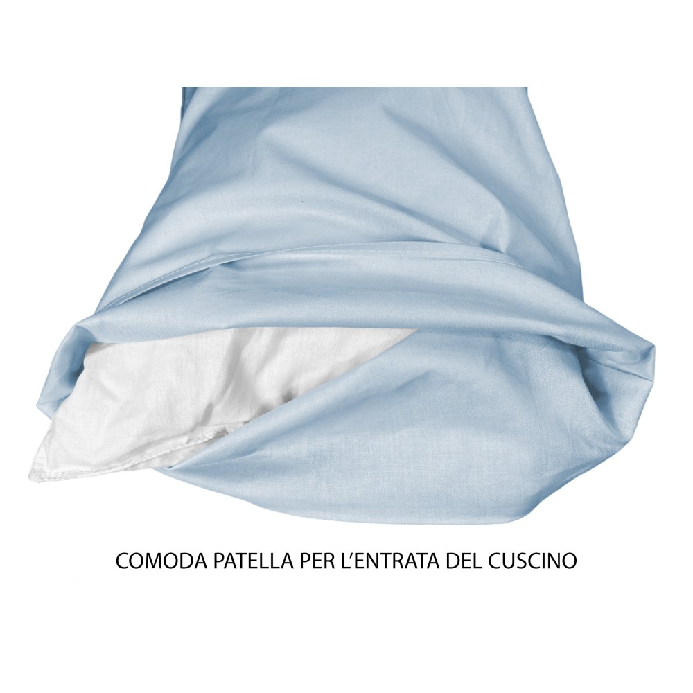 PAR DE FUNDA DE ALMOHADA PEDRO para CUNA CM. 40X60 TODOS LOS COLORES
