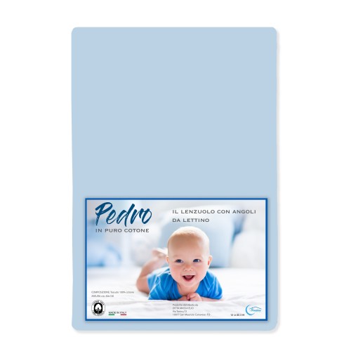 PEDRO CORNER SHEET for BABY cot ALL COLORS