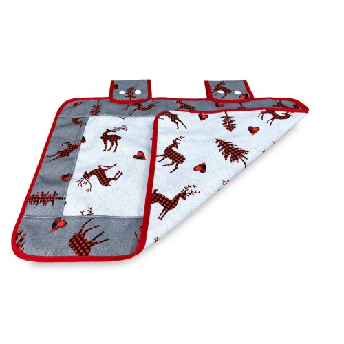 BACKOFENABDECKUNG CERVI HELLGRAU Ofenabdeckung