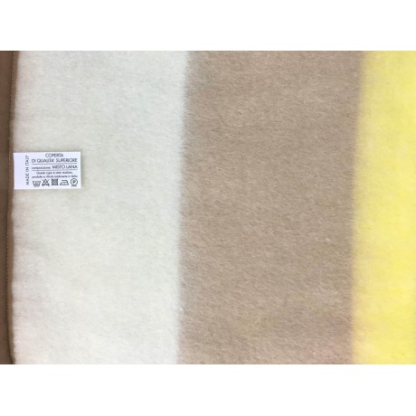 COPERTA IN MISTO LANA AURORA INVERNALE