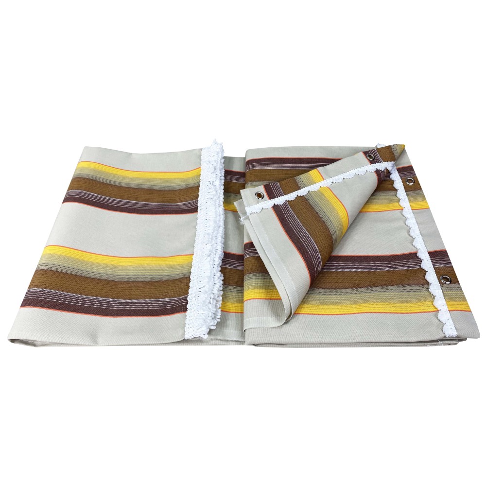 AUSSENMARKISE GARTEN BALKON KALIFORNISCH BRAUN VERPACKT