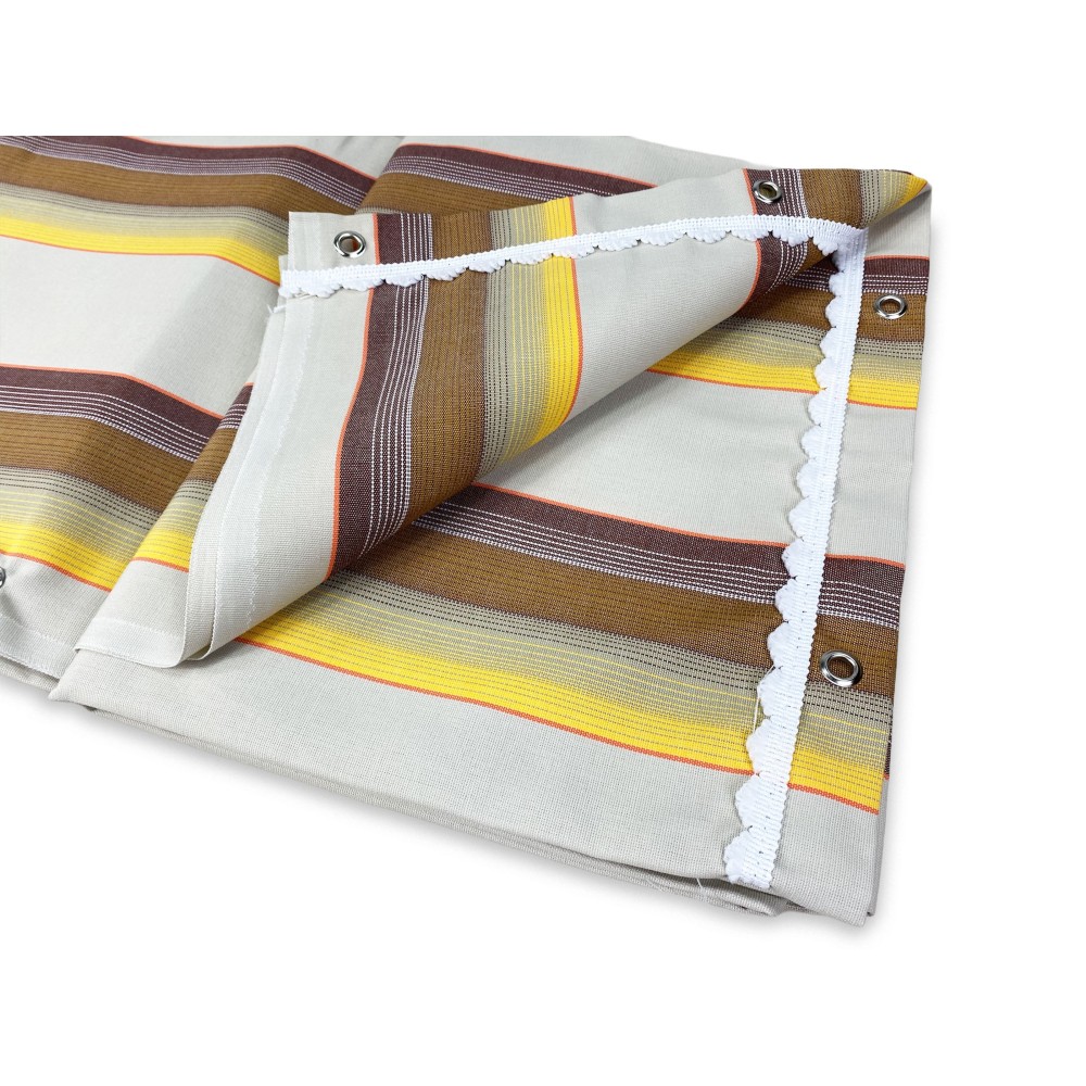 BALCON EXTÉRIEUR DE JARDIN DE RIDEAU DE SOLEIL CALIFORNIA BROWN EMBALLÉ