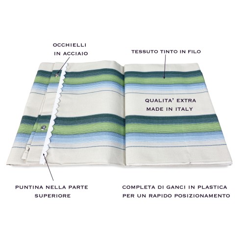 OUTDOOR AWNING GARDEN BALCONY CALIFORNIA GREEN PACKAGED