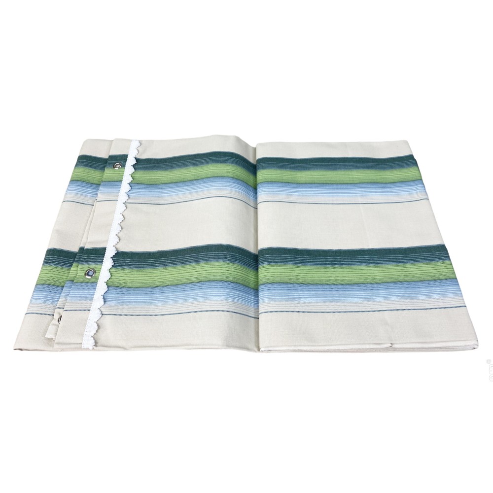 TENDA SOLE DA esterno GIARDINO balcone CALIFORNIA verde CONFEZIONATA