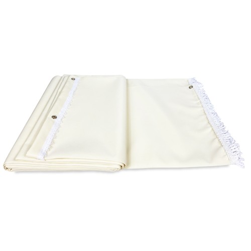 TENDA SOLE VERTIGO da esterno GIARDINO balcone PANNA UNITO impermeabile e idrorepellente