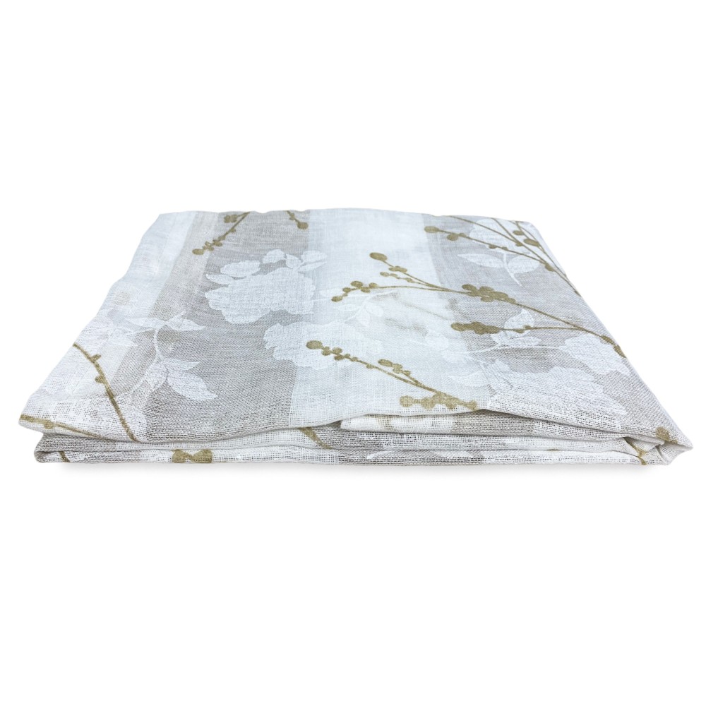 PAIRE DE BOUCLÈ GLASS OLINKA ECRU' AVEC LUREX