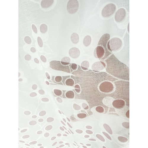 par de cortinas de cristal PRIMAVERA ROSA