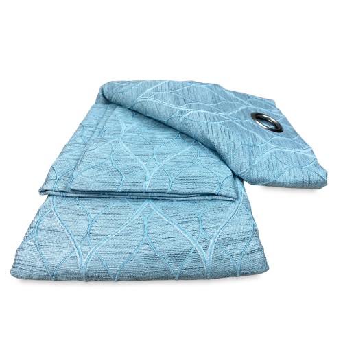 Cortina LUNEL en color liso LATÓN cm. 140X280 OPACO EMPAQUETADO