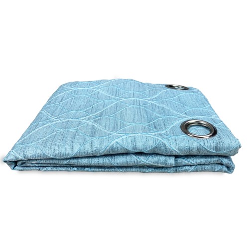 TENDA LUNEL in tinta unita OTTANIO cm. 140X280 COPRENTE confezionata