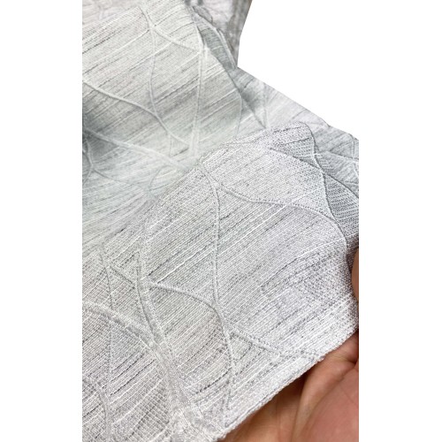 Cortina LUNEL en color liso GRIS cm. 140X280 OPACO EMPAQUETADO