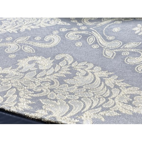 ROSY SATIN SATIN GREY DOUBLE BED SHEET and BEDSPREAD bridal idea