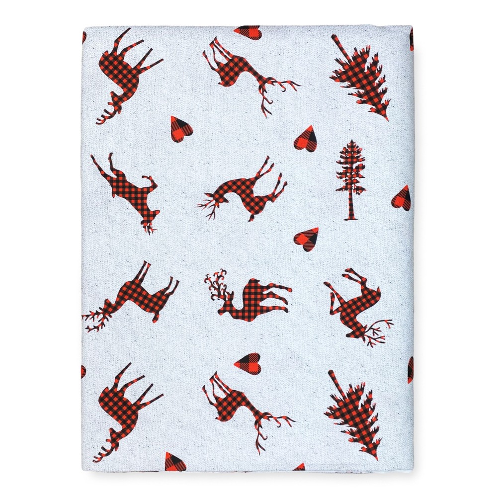 COUVERTURE DE SERVIETTE DE MEUBLES tous LES LITS DE GRAND FOULARDPREAD coverdivano tissu DIGITY CERVI gris clair en coton pur