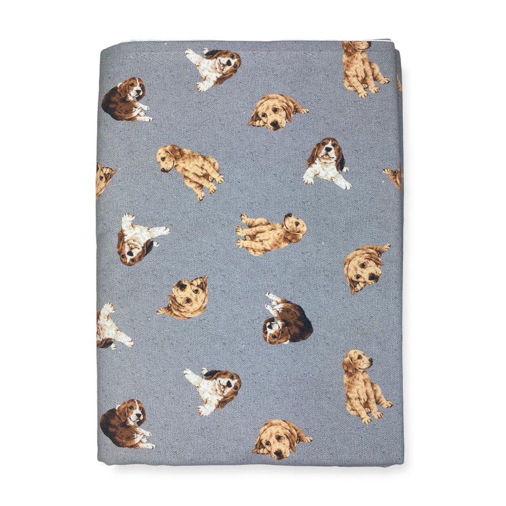 FUNDA DE TOALLA PARA MUEBLE GRAN SCARF COLCHA funda de sofá tela DIGITY CANI gris oscuro en puro algodón