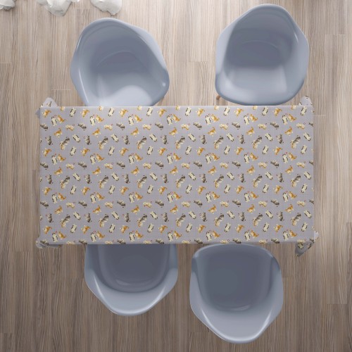 Cotton TABLECLOTH GATTINI grey