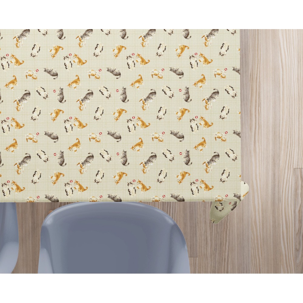 TOVAGLIA in cotone GATTINI beige