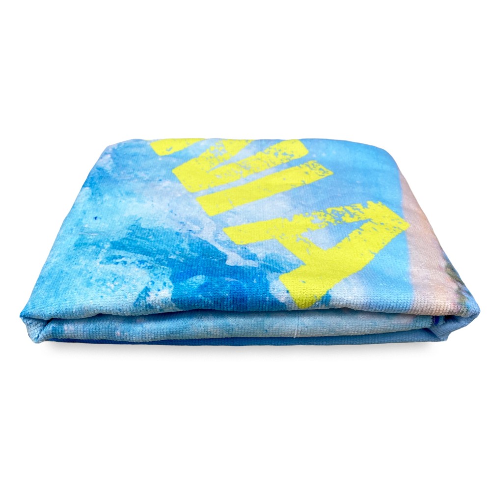 TELO MARE in spugna SURF MANIA misura grande cm. 90 X 170