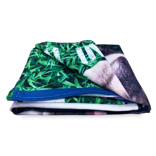 TELO MARE in spugna MISSION IMPOSSIBLE misura grande cm. 90 X 170