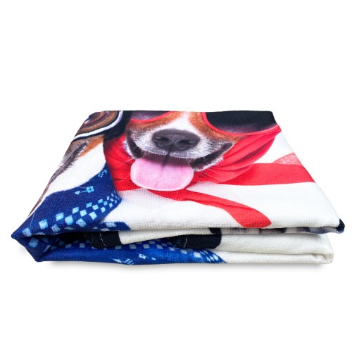 I LOVE YOU TERRY BEACH TOWEL large size cm. 90 X 170