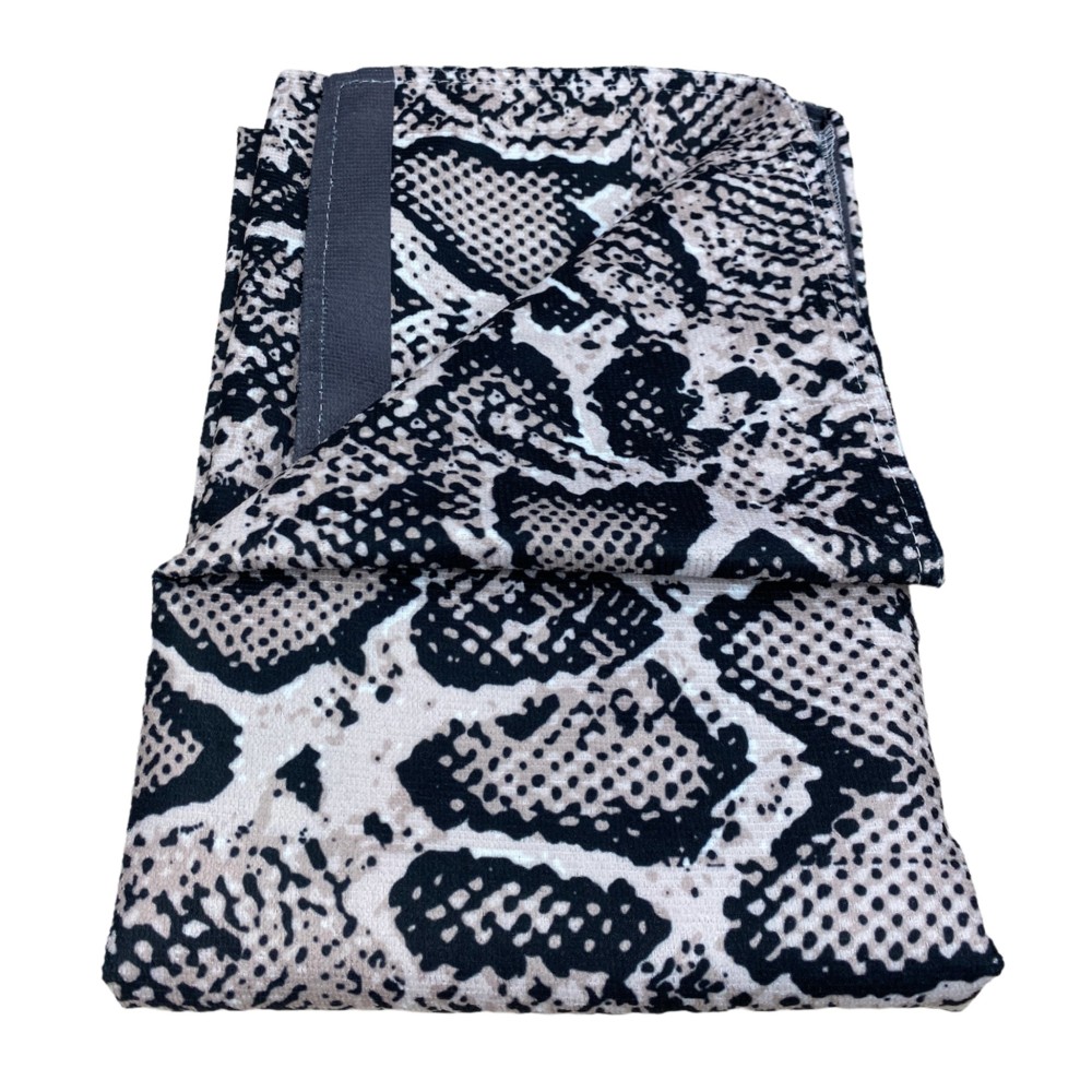 BEACH TOWEL in python sponge size large cm. 90 X 170